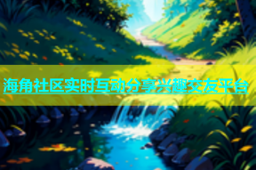 海角社区实时互动分享兴趣交友平台