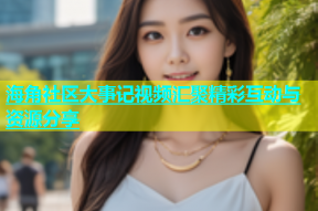 海角社区大事记视频汇聚精彩互动与资源分享